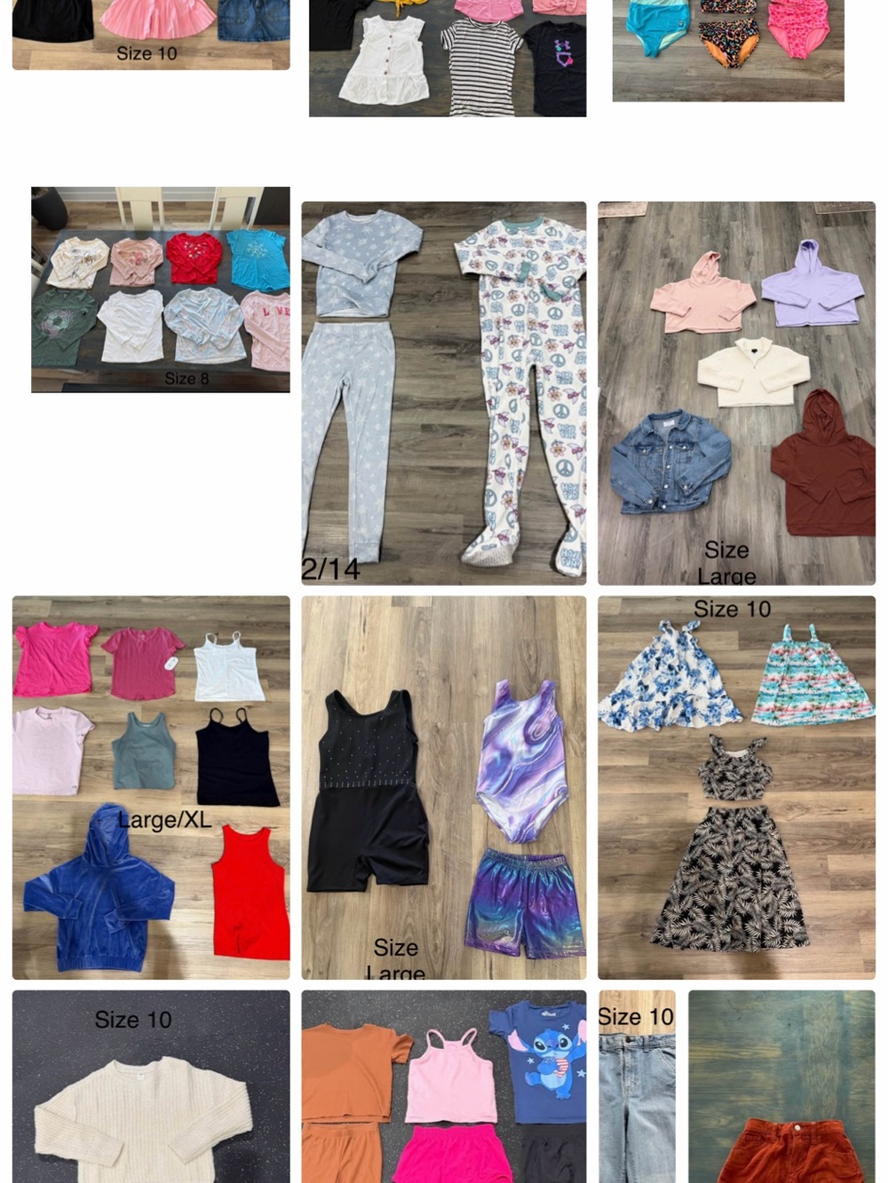 HUGE Girls Clothing Lot